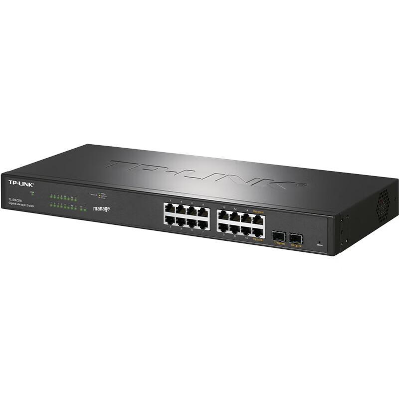 TP-LINK TL-SH2218 18-Port Gigabit Cloud Managed Switch with 10G SFP+ Uplinks