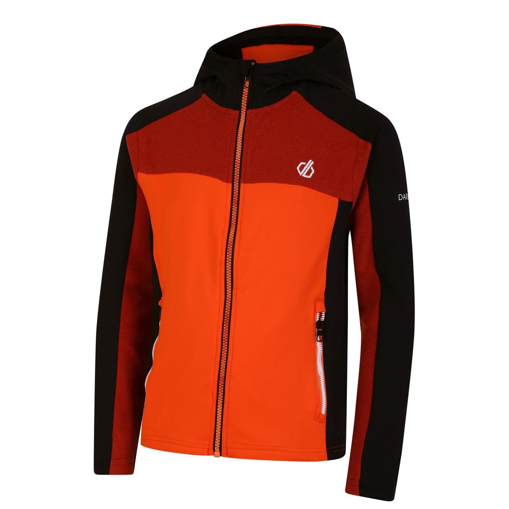 Childrens/Kids Thriving Core Stretch Hooded Midlayer