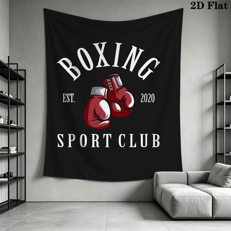 Boxing Gloves Pattern Home Decor Tapestry, Wall Hanging, Decorative RV Wall Cloth.MGT0918223