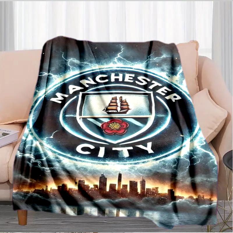 City Football Club Printed Throws Blanket Soft Flannel Blankets for Couch Bed Gifts for Men Women Picnic blanket Christmas gifts