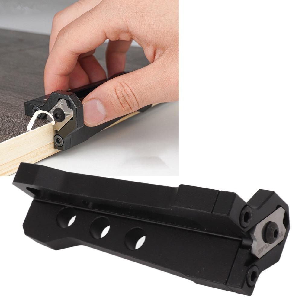 Aluminum Alloy Edge Banding Trimmer Adjustable Edge Trimming Tool Manual Manual Edge Trimmer  DIY