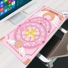 Pink Mouse Pad Hd Print Ssailor Moons Computer Desk Mat Kawaii Gaming Accessories Speed Gamer Keyboard Pad Antislip Mouse Mat