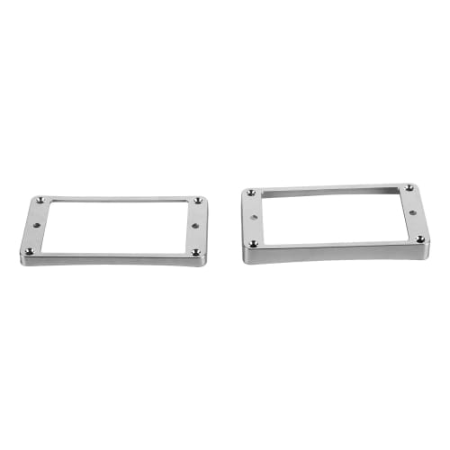 Ongwan Set of 2 Pickup Mounting Rings, Durable Metal for Double Coil Pickups, Easy Installation, Elegant Appearance, Guitar Accessories