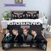 Постельное белье с узором BIGBANG, Комплект с одеялом, Пододеяльник, Наволочка, Домашний Подарок на День Рождения(1 пододеяльник + 2 наволочки, без наполнителя)