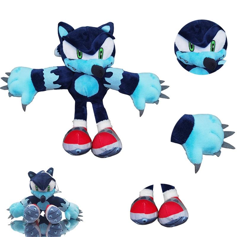 Cute Sonic Mouse Blaze Plush Doll Super Soft Fabric And Pp Cotton Filling For Perfect Gift Blue 30cm/11.81in