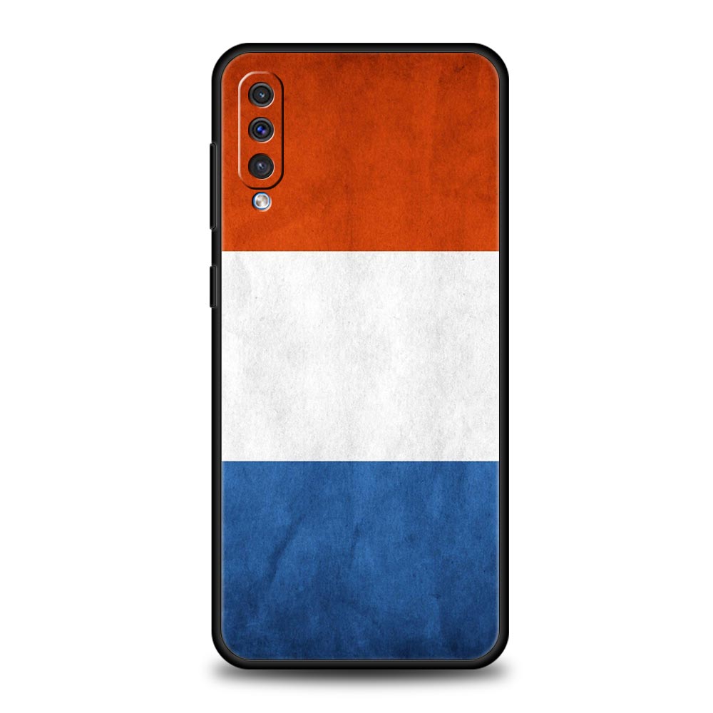 Dutch Flag Phone Case For Samsung Galaxy A56 A36 A26 A34 A17 A16 A06 A14 A12 A54 A72 A70 A30 A24 A22 A20e A52 A50 A40 A32 Cover