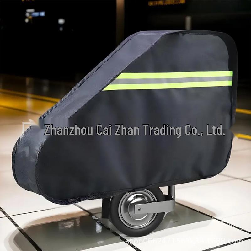 RV Towing Trailer Hitch Cover with Reflective Strips - Durable Oxford Cloth for Camping and Travel