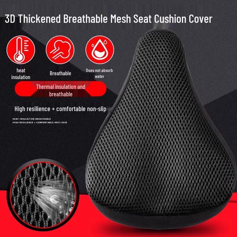Специальный выпуск для новичков: Универсальная толстая 3D подушка для велосипедного сиденья для осени/зимы