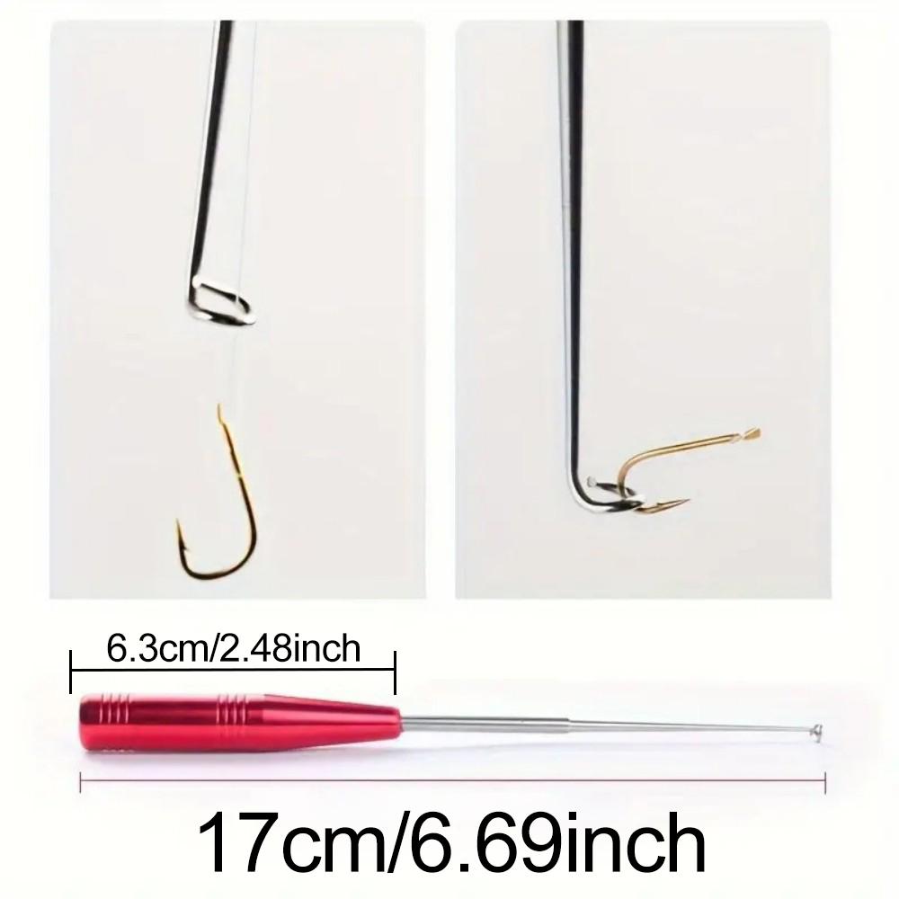 Fishing Hook Remover Tool | Stainless Deep Probe & Magnet Handle | 4-Color Portable Release Pliers