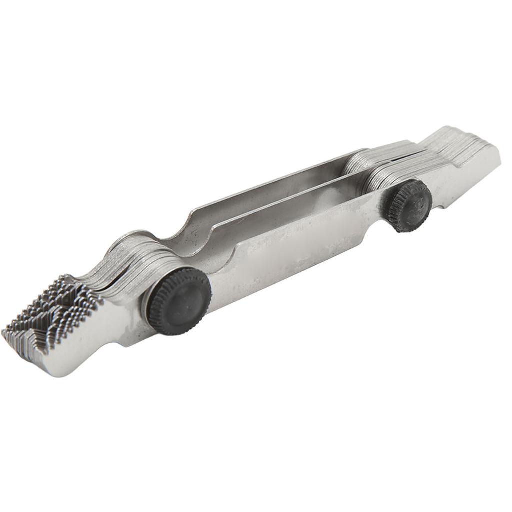 Металлический резьбомер для гитары Метрический Имперский 55 60 градусов Инструмент для измерения шага резьбы