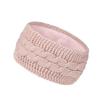 Soft & Cozy Ribbed Fleece Knit Elastic Headbands Warm Ear Warmer for Women with Classic Bowknot Design