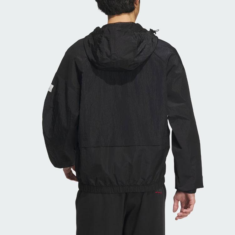 adidas Мужские Кофты для Отдыха Черные С Капюшоном Умеренные Другие IP4986