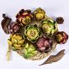 Artificial Artichoke Model Vase Filler Fake Vegetables And Fruits Faux Plant Kitchen Decorations Home Art Decor