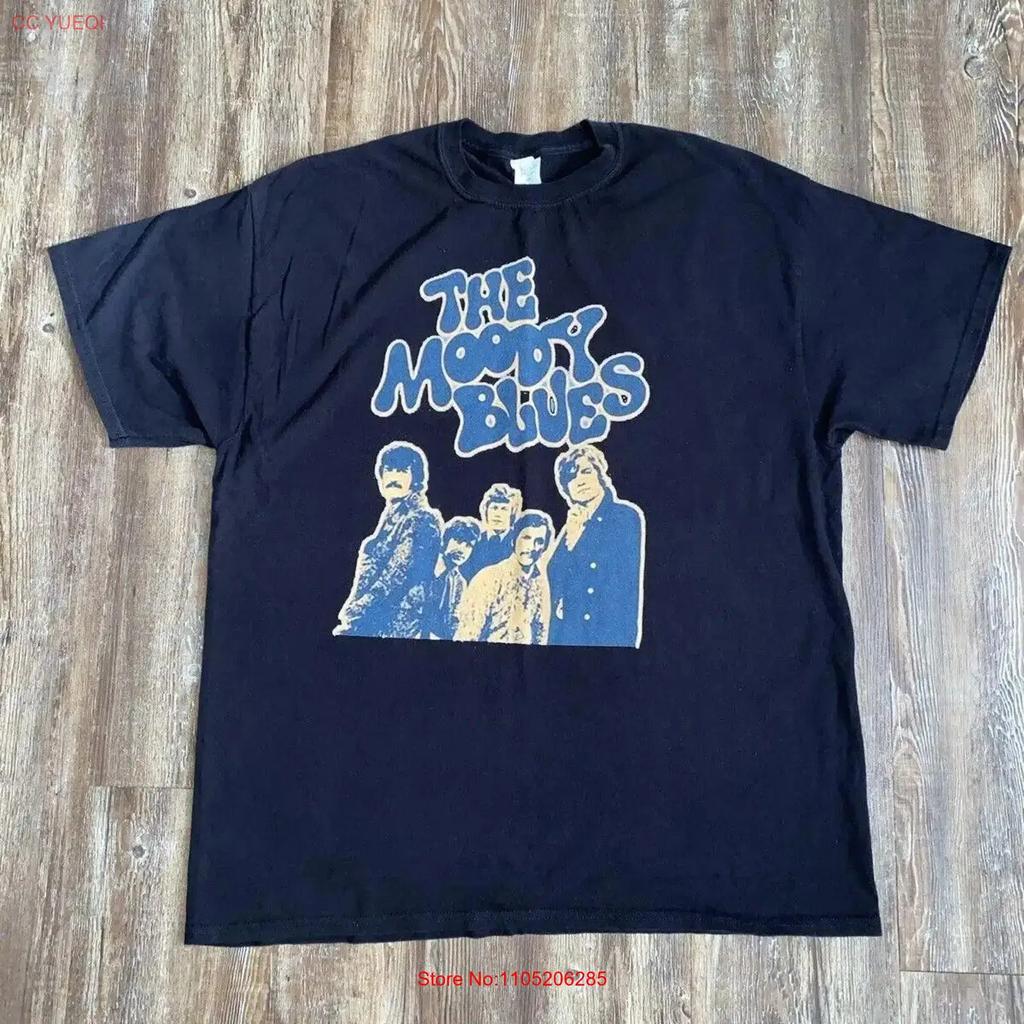 The Moody Blues Promo Tour Classic T Shirt Size Xl Black Vintage Slightly Unisex Casual Fashion Graphic Comfortable