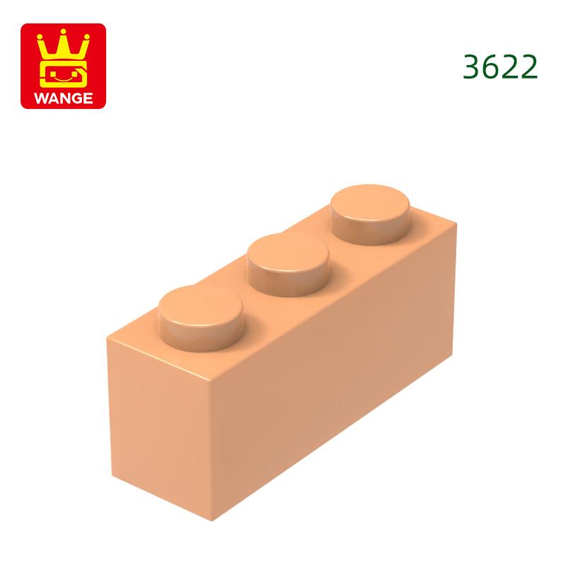Нетоксичный 85 шт./лот 3622 1x3 точки Строительный блок Moc Классические аксессуары Совместим с Кирпич Детские игрушки Подарочная коробка