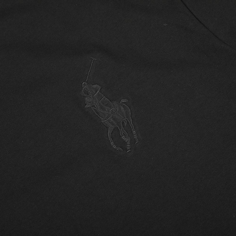 Ralph Lauren Летняя мужская и женская футболка с круглым вырезом из 100% хлопка с вышивкой в тон пони и цифры 3