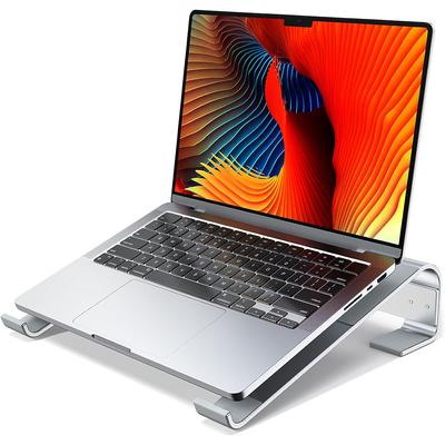 Подставка для ноутбука, охлаждение для MacBook Pro, Mac Book Air, Dell XPS, HP, Lenovo, стол, алюминиевый компьютер, эргономичная подставка для ноутбука, аксессуары для работы, домашнего офиса