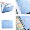 12 Pocket Accordian Folder Expanding Document Wallets Expandable File Wallets Document Folder File Organiser for Office