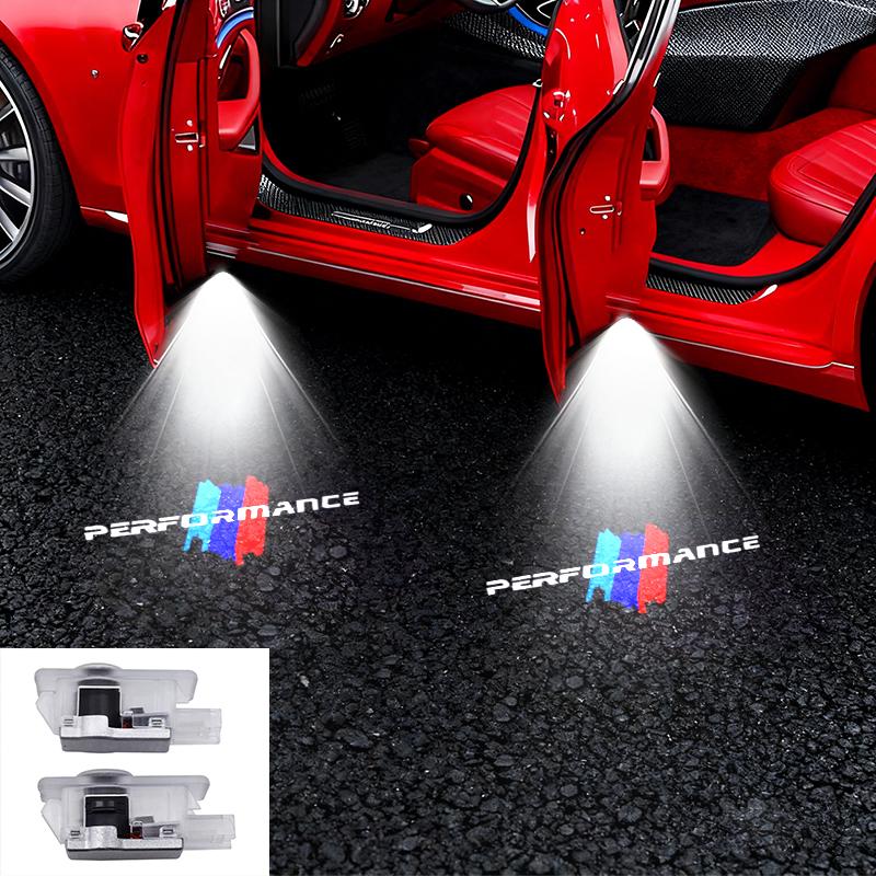 AAAQE1 2/4Pcs New BMW LED Logo Decorative Door Light Welcome Projector Lamp For BMW E90 F10 F30 E87 F20 G20 E60 E92 E61 F25 E36 X3 F11