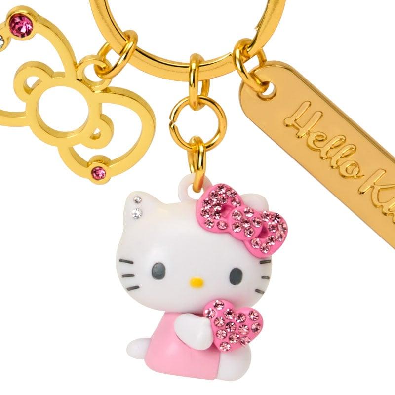 Sanrio Hello Kitty 3D Брелок с камнем Розовый Япония НОВЫЙ Персонажи Sanrio