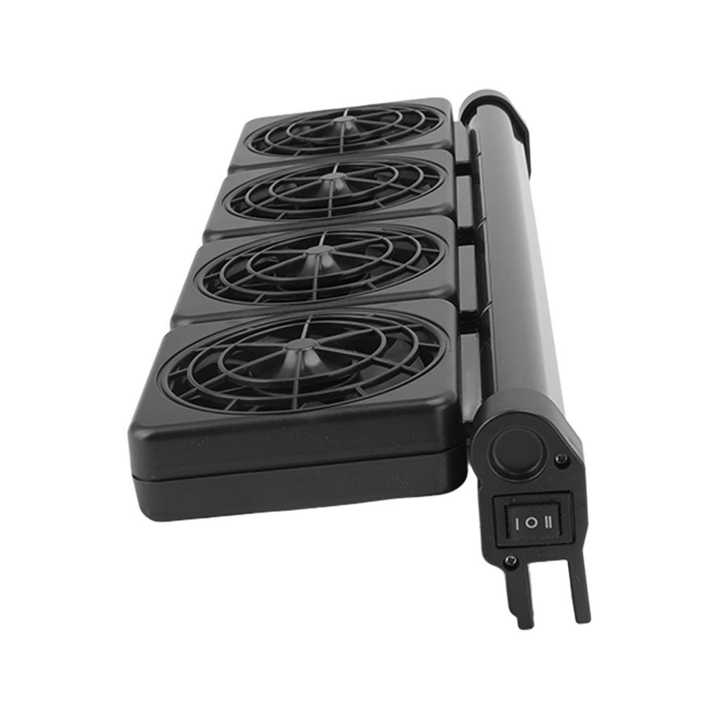 Fish Tank Cooling Fan Adjustable 2 Level Aquarium Chillers for Salt Fresh Water