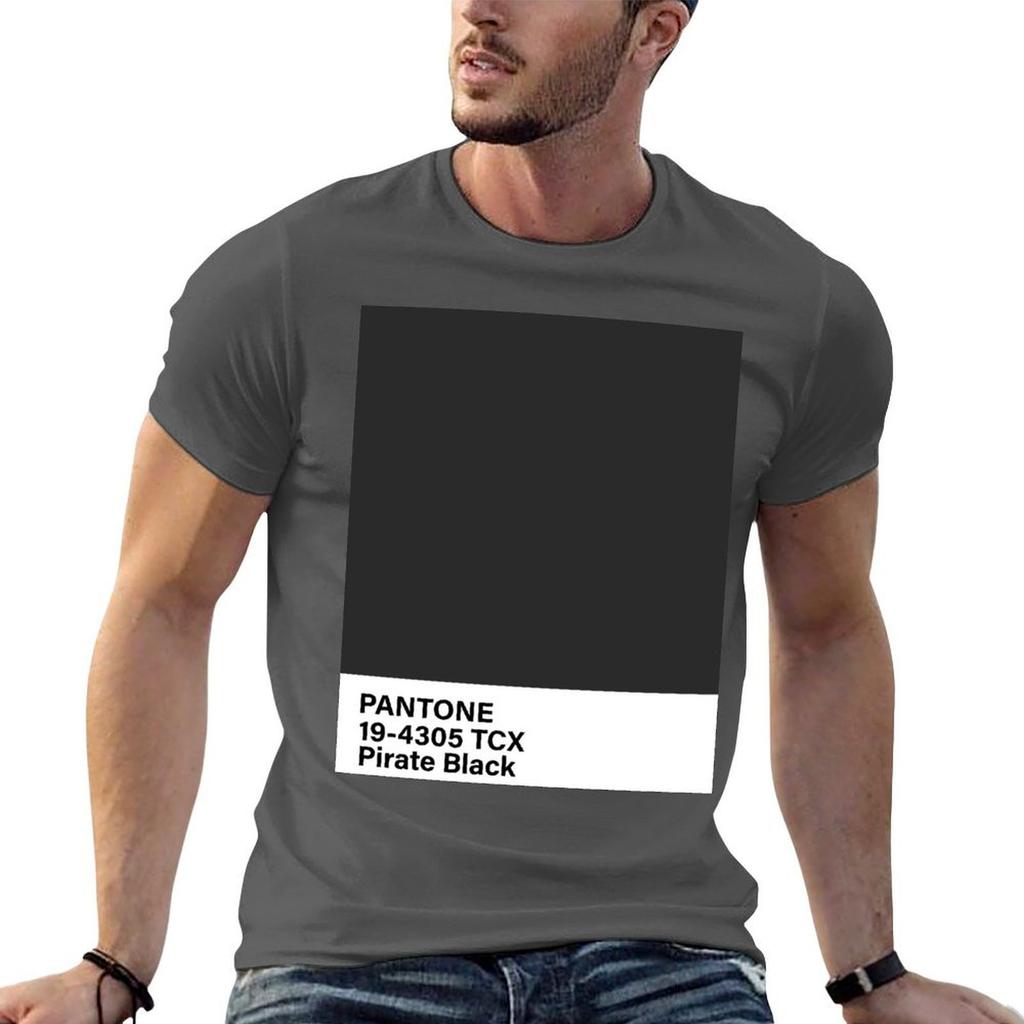 Pantone 194305 Tcx Pirate Black Tshirt T Shirt Custom Print Funny T Shirts Dark Humor T Shirts For Unisex Pack Cotton Tshirt