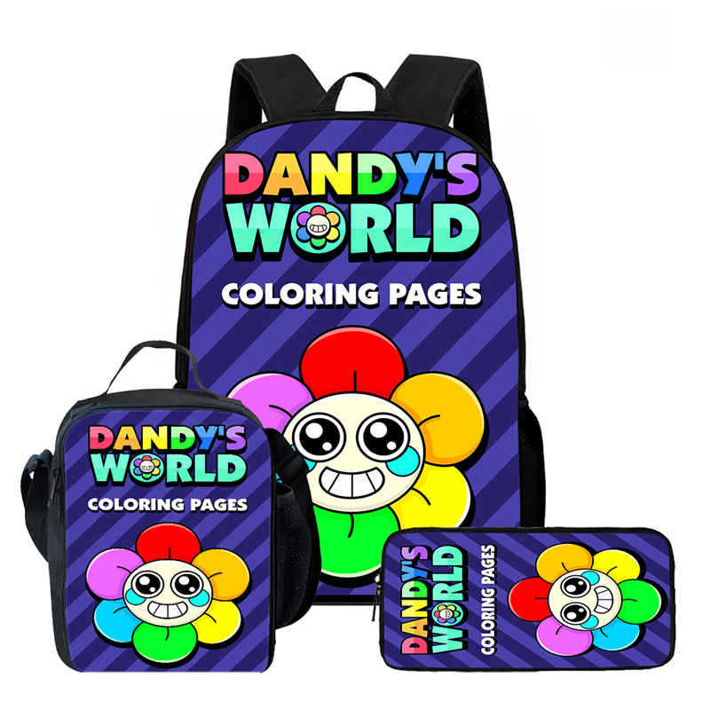 Сумка Dandy'S World Высококачественная Печать Повседневный Межграничный Легкий Рюкзак