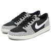 Кроссовки Air 1 Retro Low OG, черные цементные CZ0790-001