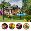 20W Mole Repeller Solar Driving Away for Home Outdoor Lawn Yard Garden Eco-Friendly Tools Ultrasonic Vibration Rat and Snake Repellent Device