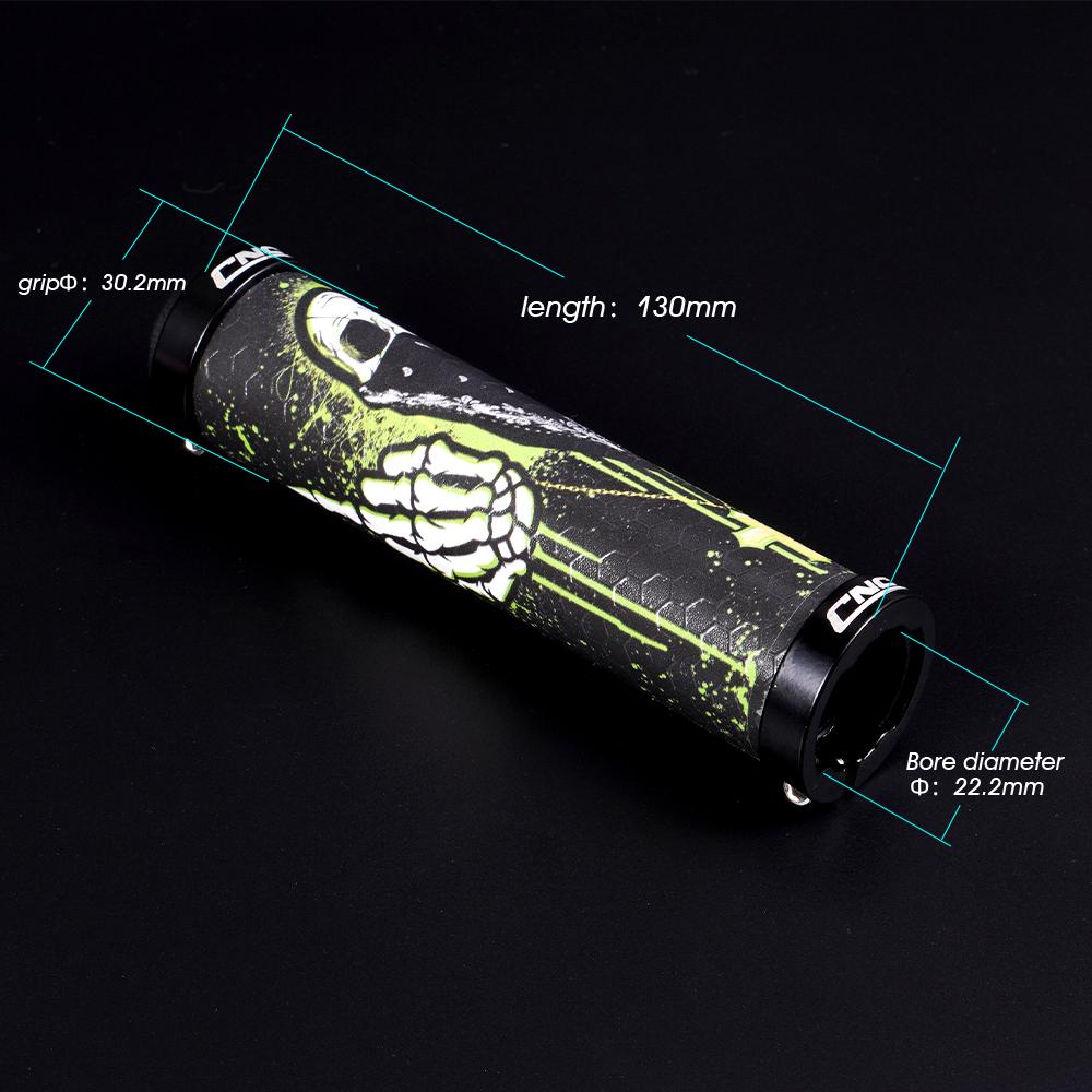 CNC Грипсы для Горного Велосипеда Гелевые MTB Грипсы Силиконовые Lock On Руль Велосипеда Грипсы Велосипедные Аксессуары Запчасти