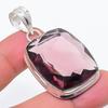 Натуральный Аметист Драгоценный Камень 925 Стерлинговое Серебро Ювелирное Изделие Подвеска 2,01" y9i01