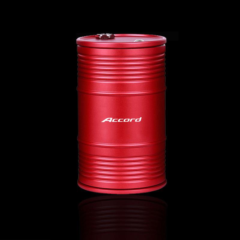 QHC2 Alloy Car Ashtray With Rotating High Lid Flame Retardant Cigarette Cup For Honda Odyssey City HRV Jazz Accord Civic CRV Insight