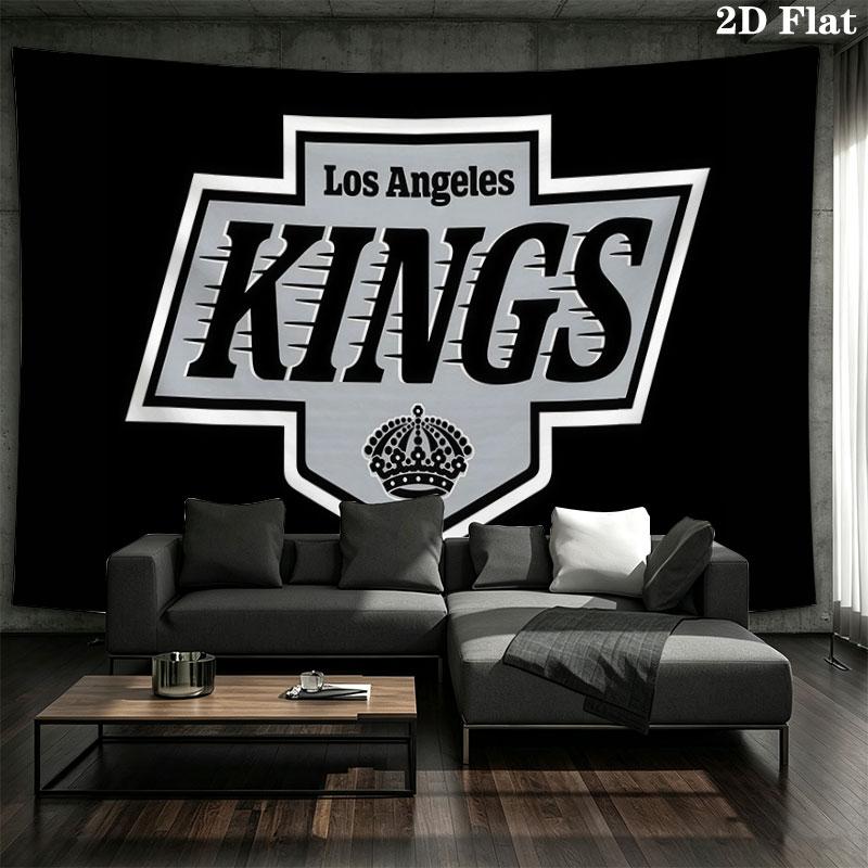 Настенный гобелен LA Kings, эстетичное тканевое одеяло с принтом, подходит для спальни, гостиной и домашнего декора.