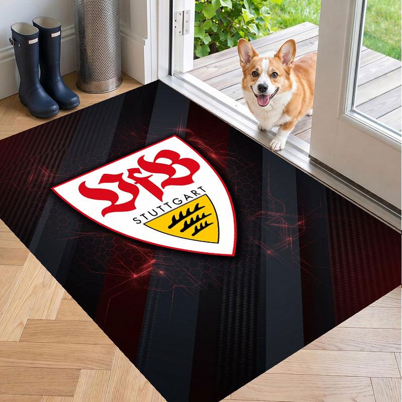 Soft Floor Carpet VfB Stuttgart Pattern Area Rug Decorative Mat For Home Room Decoration