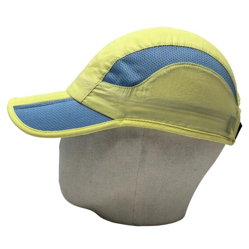 UV50+ Sun Protection Sporty Nylon Sports Baseball Cap 3-Foldable Lightweight Breathable Waterproof Fabric Original Design
