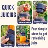 Multifunctional Mini Electric Portable Juicer Blender Juice Cup  USB 1100ML Travel Handheld Fruit Smoothie Shakes Juicing Cup