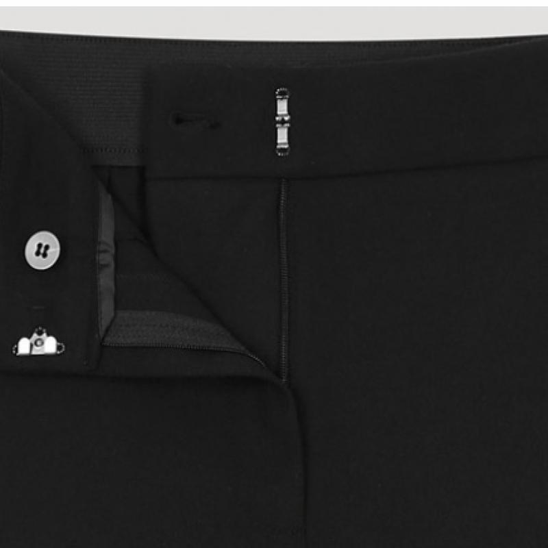 Она S miSS Брюки с завышенной талией, узкие, расклешенные от колена SwwSlo41040 Bk