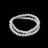 Fashion Strand White Oblate Necklace Pearl Freshwater 7-8mm
