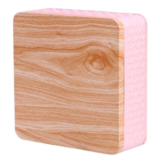 Candy Storage Multi-color Square Shaped Lozenge Pattern Metal Storage Empty Iron Box for Chocolate