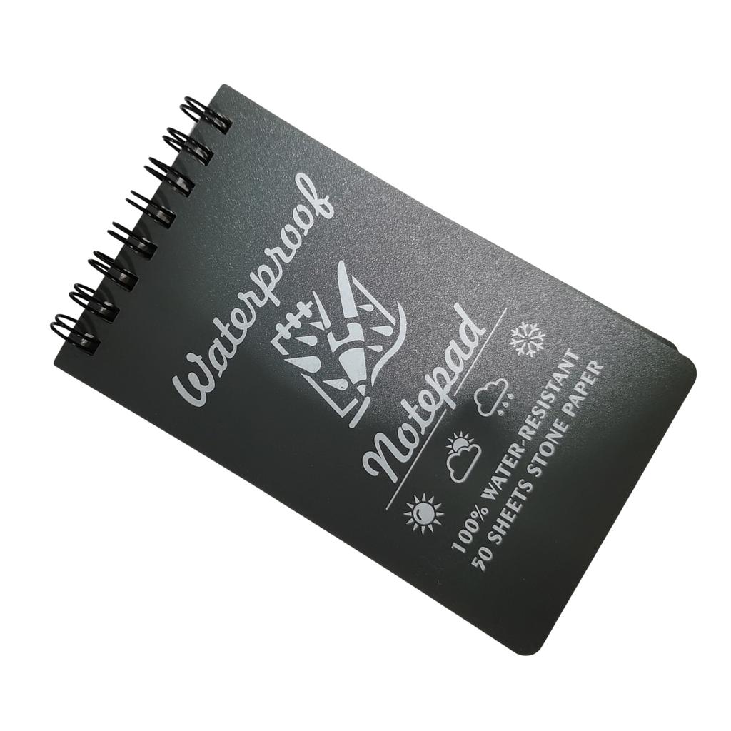 Водонепроницаемые блокноты, карманные блокноты для любой погоды, маленькие блокноты, спиральные страницы, полевой блокнот для офиса на открытом воздухе