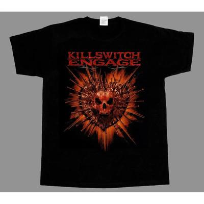 T Shirt Killswitch Engage Band The End Of Heartache Taglia Intera S 5xl Vintage Versatile Stretched Graphic Streetwear