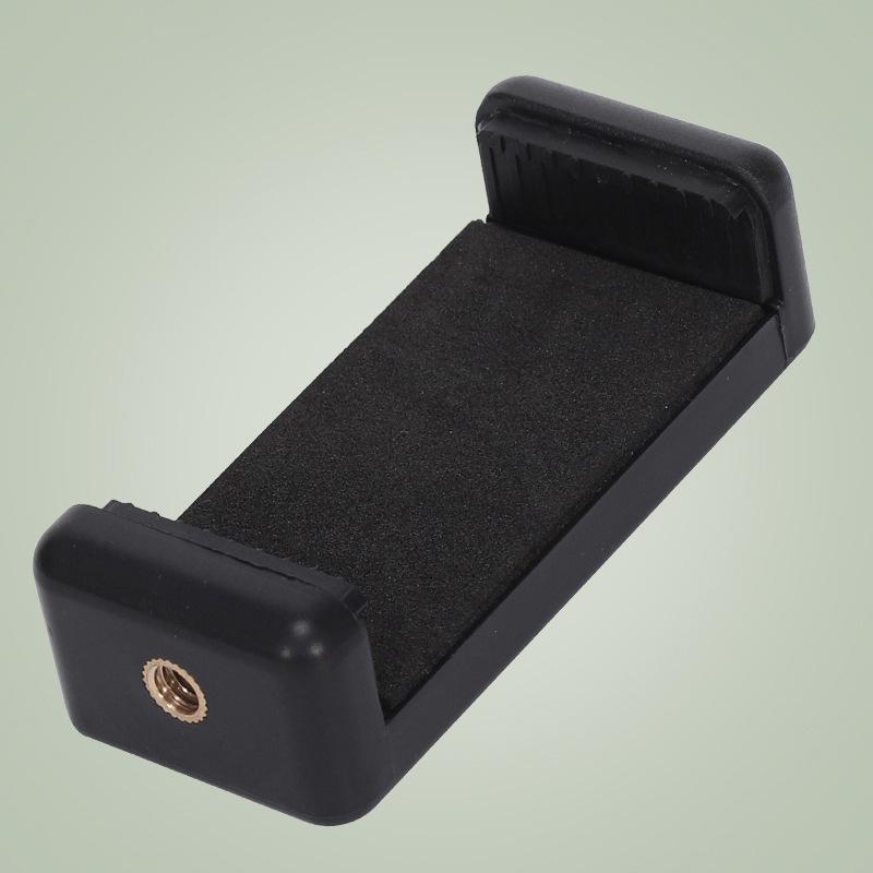 Double Hole Selfie Phone Clip Tripod Extension