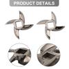 2 PCS Size #12 Meat Grinder Cutter Blade New For Electric Or Manual Metal