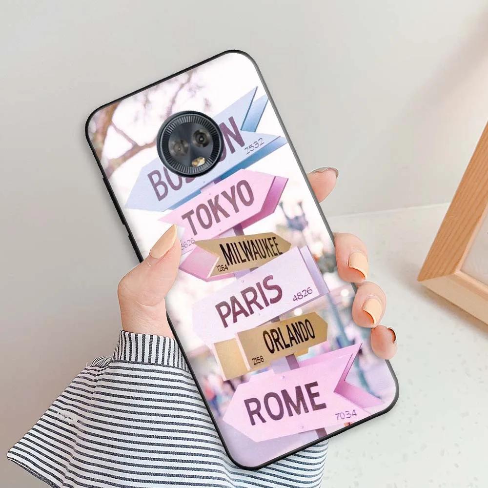 For Motorola Moto G6 G6 Plus Case Matte Silicone Case For Moto G6 Play Fashion TPU Protective Back Cover For MotoG6 Bumper Shell