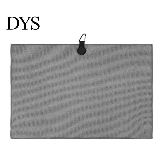 Absorbent Golf Towel Magnetic Microfiber with Carabiner Quick Drying Sports Waffle Golfers Pattern Club Ball Cleaning Cloth Accessories Golfer