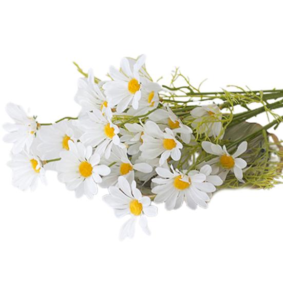 5 шт., искусственный цветок Маргариты, товары для вечеринок из искусственного шелка, ваза для цветов, горшки, имитация букета для дома