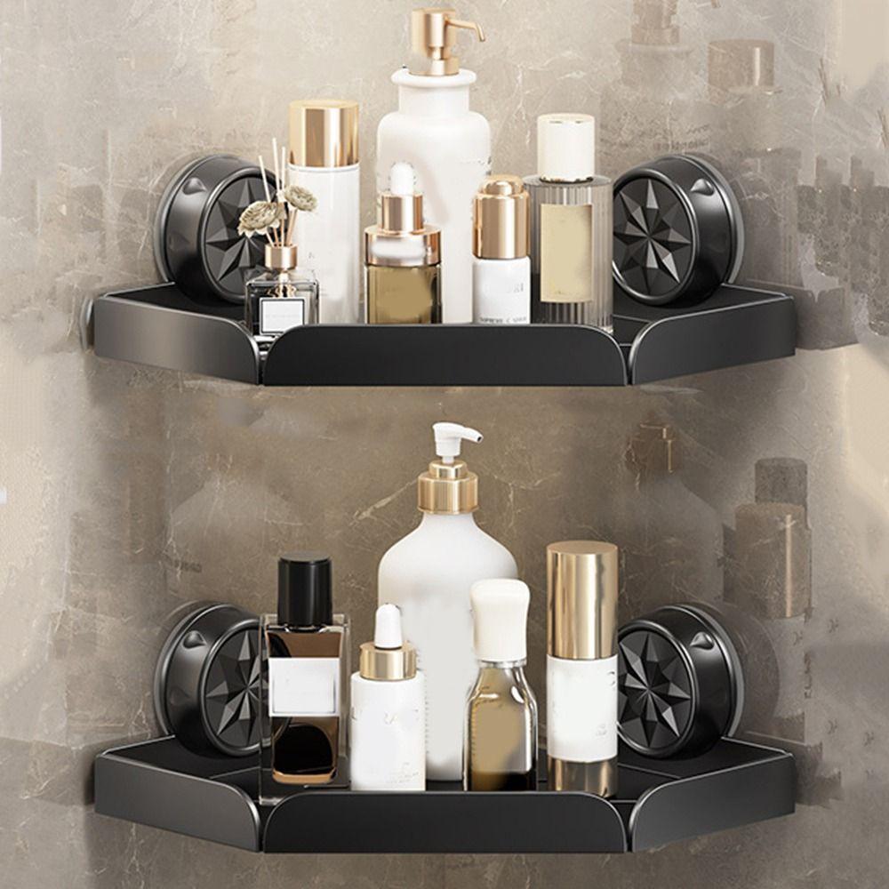 Влагозащищенная полка на присосках для душа, водонепроницаемая полка для шампуня для душа для дома