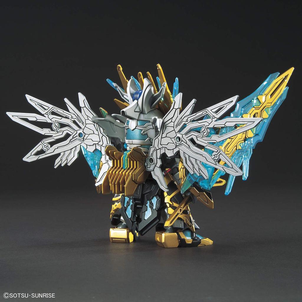 SD Gundam Sangoku Soketsuden Tenha Cao Wing Gundam Color-coded Plastic Model BAS5058308
