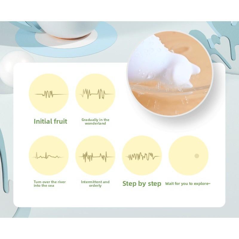 Мастурбатор с преобразованием частоты, женский мини-вибратор, перезаряжаемый, частный, сильный шок, второй прилив, эротические силиконовые секс-товары