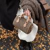 French-Style Boston Bag: New Fashion Pillow Handbag for Shoulder or Crossbody Carry